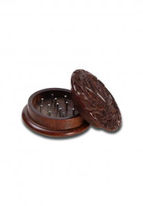 Grinder RoseWood 'Leaf-C', 2 Parti, Ø45mm [1]