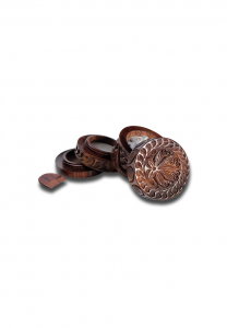 Grinder RoseWood 'Leaf', 4 Parti, Ø44mm [1]