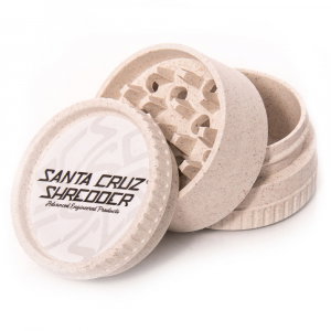 Grinder 'Santa Cruz' din Canepa, Alb, 3 Parti, Ø55mm [1]