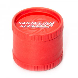 Grinder 'Santa Cruz' din Canepa, Rosu, 3 Parti, Ø55mm [0]