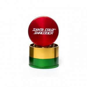 Accesorii - Grinder metalic 'Santa Cruz' Medium, Rasta, 3 Parti, Ø53mm
