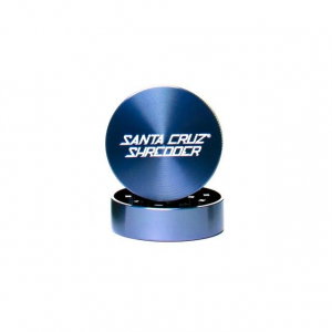 Grindere Tutun & Plante - Grinder metalic 'Santa Cruz' Medium, Albastru, 2 Parti, Ø53mm