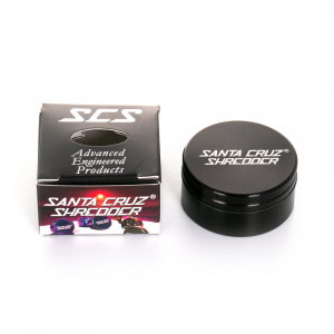 Grinder metalic 'Santa Cruz' Medium, Negru, 2 Parti, Ø53mm [1]