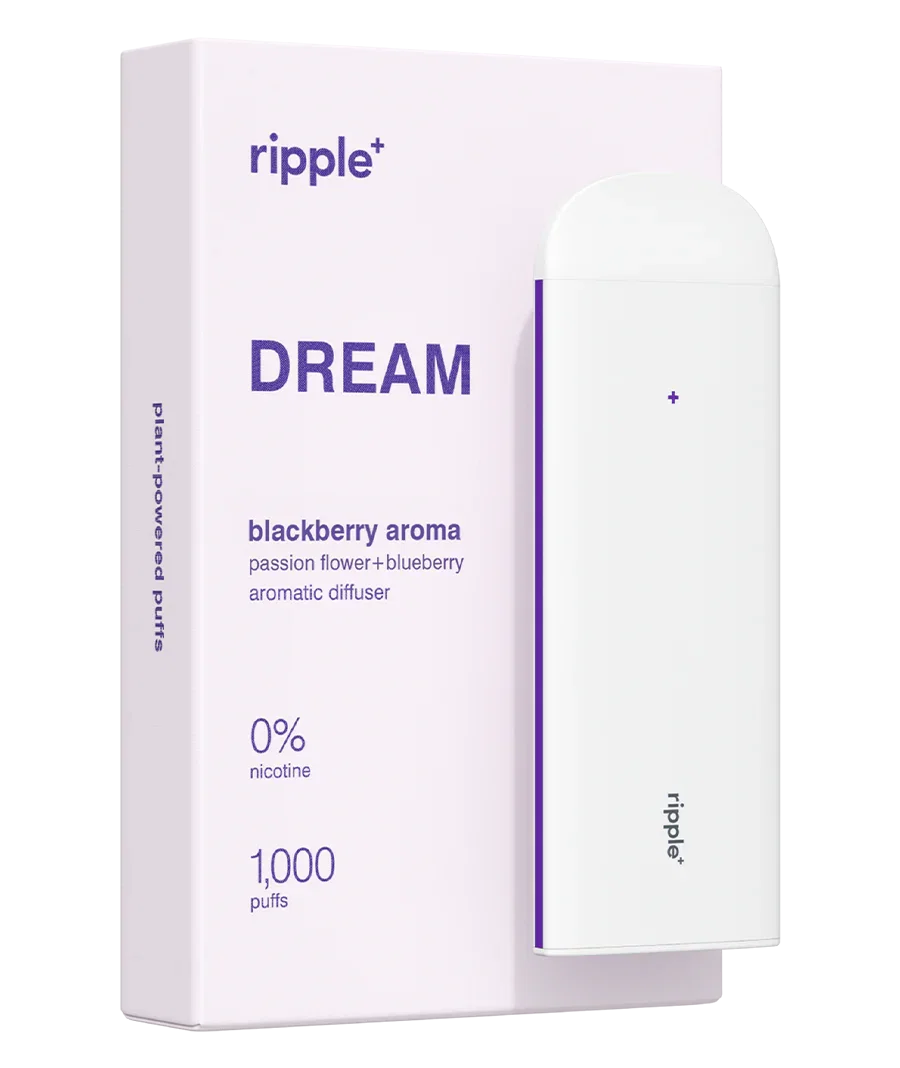 Tigara electronica, Ripple+, DREAM, Mure, fara nicotina, 1000 pufuri