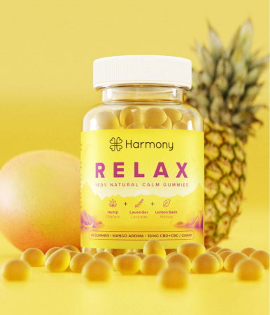 Jeleuri CBD+CBG, Harmony, Relax Gummies, 600mg [2]