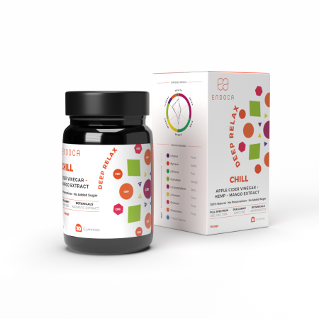 Jeleuri CBD, Endoca, CHILL, Mango, 1200mg [4]