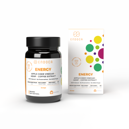 Ulei CBD - Jeleuri CBD, Endoca, ENERGY, Portocale, 1800mg