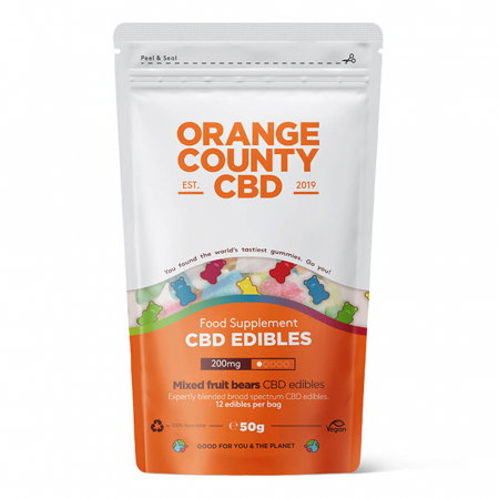 Ulei CBD - Jeleuri CBD, Orange County CBD, Ursuleti, 200mg