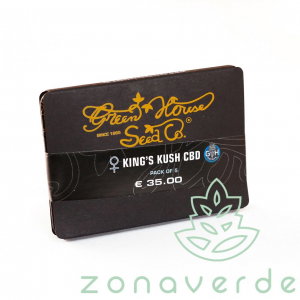 Seminte CBD - Seminte Canabis King's Kush CBD Feminized, 5 seminte