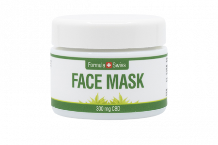 Creme Naturale cu CBD - Masca de fata CBD, 300mg, 30ml
