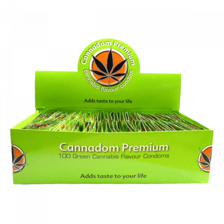 Diverse - Prezervativ premium cu aroma de canabis, 1 buc