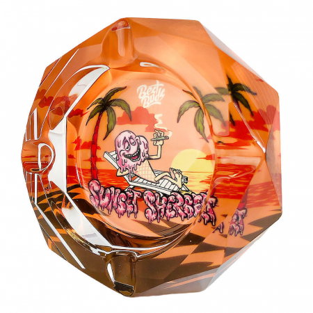 Scrumiera Best Buds, Sticla, Sunset Sherbet [2]
