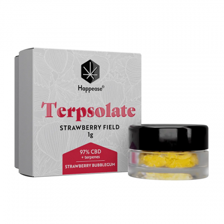 Ulei CBD - Terpsolate CBD + terpeni, 97%, 1gr, HAPPEASE, Strawberry Bubblegum