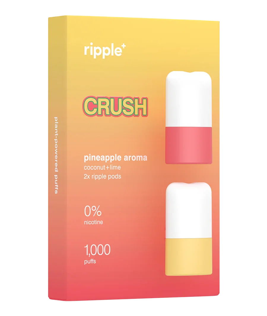 Tigari electronice - POD Ripple+, CRUSH, Ananas