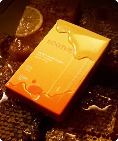 Tigara electronica, Ripple+, SOOTHE, Miere si lamaie, fara nicotina, 1000 pufuri [4]
