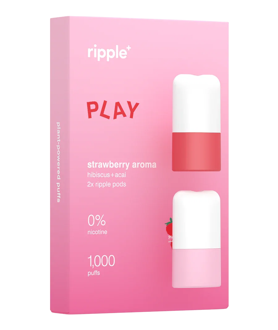 Tigari electronice - POD Ripple+, PLAY, Capsuni