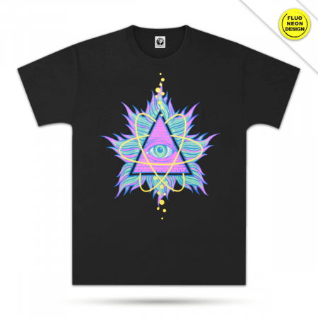 Tricou Fluorescent Masonic Eye [0]