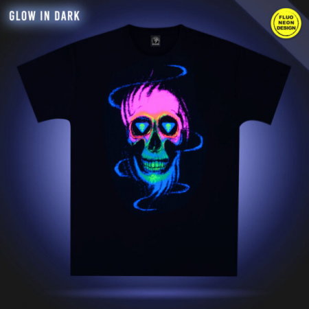 Tricou Fluorescent Skull [1]