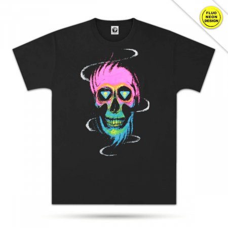 Imbracaminte - Tricou Fluorescent Skull