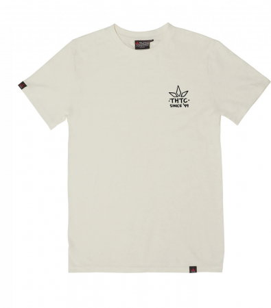 Tricouri - Tricou THTC Back to the Real - Canepa/Bumbac - Natural