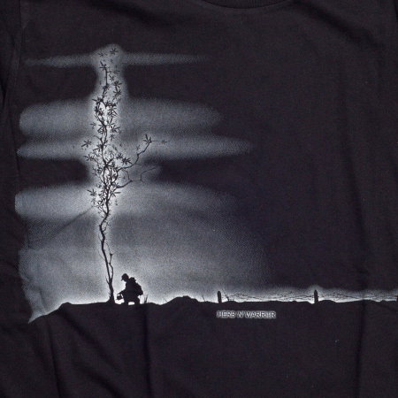 Tricou THTC Herb N Warrior - Canepa/Bumbac - Negru [1]