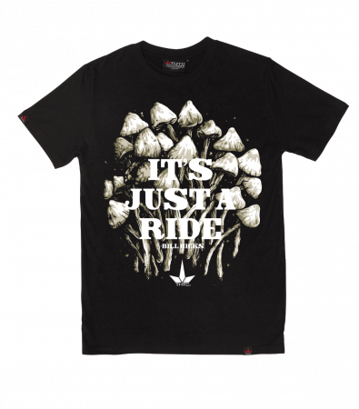 Imbracaminte - Tricou THTC Just A Ride - Canepa/Bumbac - Negru
