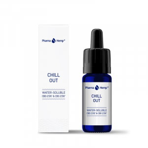 Ulei CBG - Ulei CBD+CBG 5%, 500mg, Solubil in Apa, Chill Out, Full Spectrum, 10ml