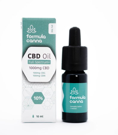 Ulei de Canabis CBD 10%, 1000mg, Premium Full Spectrum+, 10ml