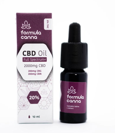 Ulei de Canabis CBD 20%, 2000mg, Premium Full Spectrum+, 10ml [0]