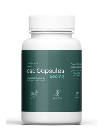 Canabis Oil Capsule CBD, Full Spectrum, 60 capsule, 10mg (600mg)