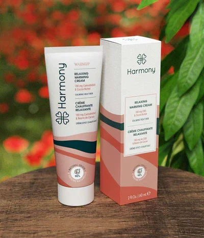 Crema CBD, 180mg , Harmony, Warmup, 60ml [2]
