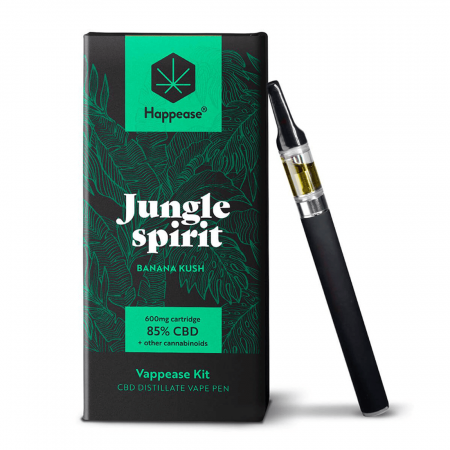 Vape CBD - Vaporizatoare cu CBD - Vaporizator CBD 85%, HAPPEASE, Banana Kush