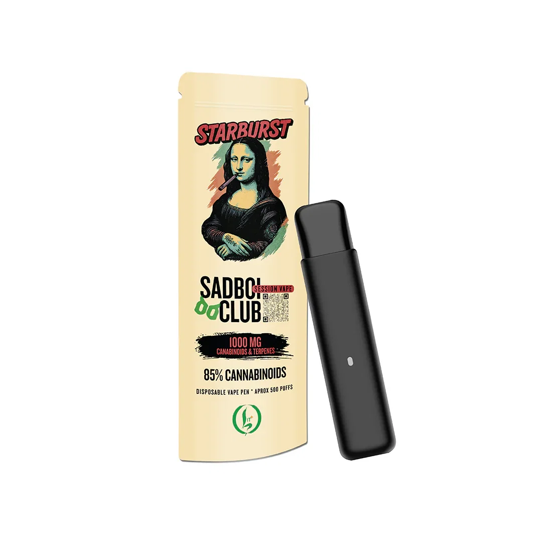 Vape CBD - Vaporizatoare cu CBD - Vaporizator CBD 85%, STARBURST, 1ml
