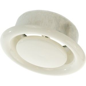 Grile-Anemostate - Valva din otel pentru evacuarea aerului, diametru 150 mm KW-RM-150