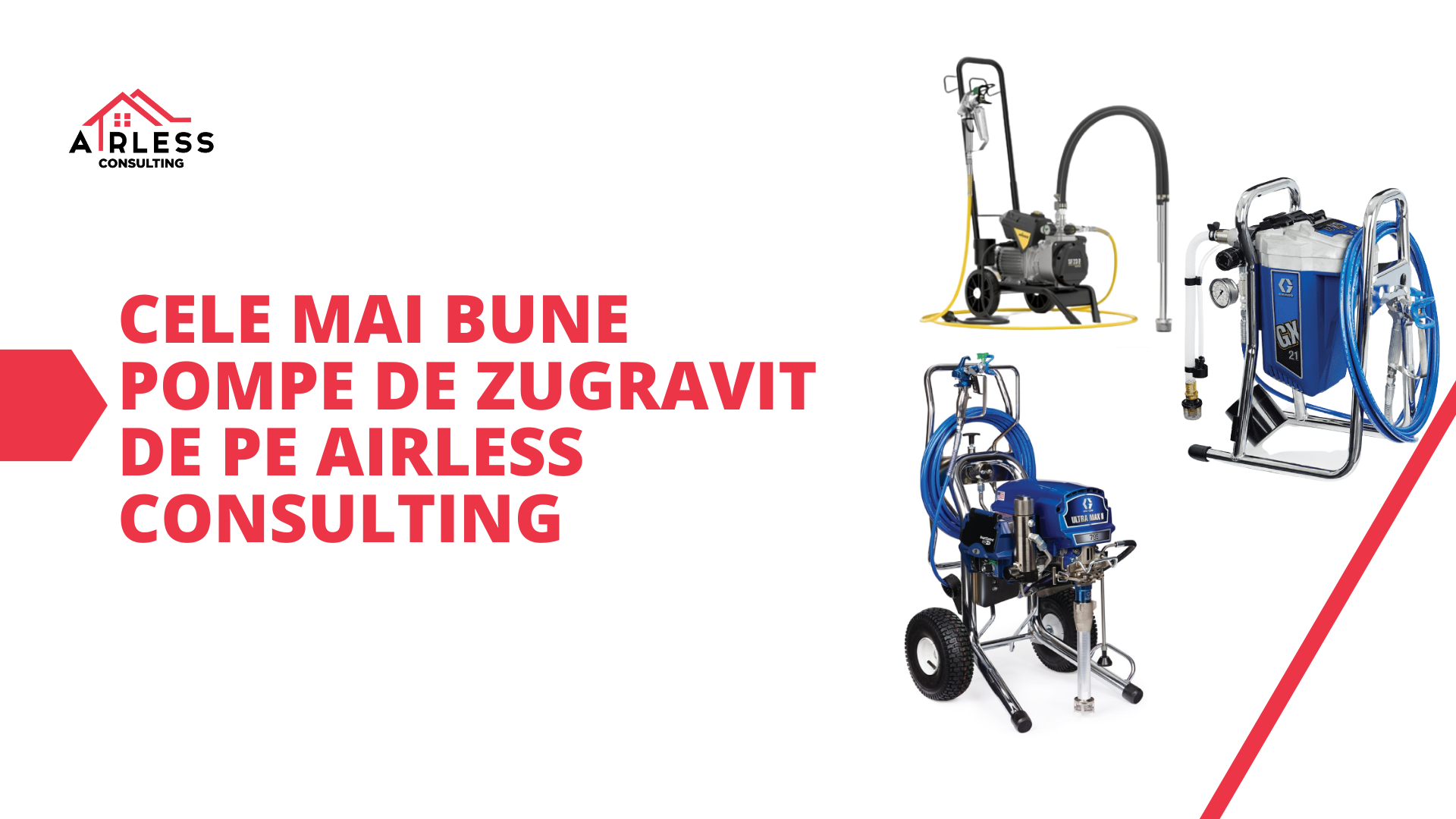 Cele mai bune pompe de zugravit de pe Airless Consulting