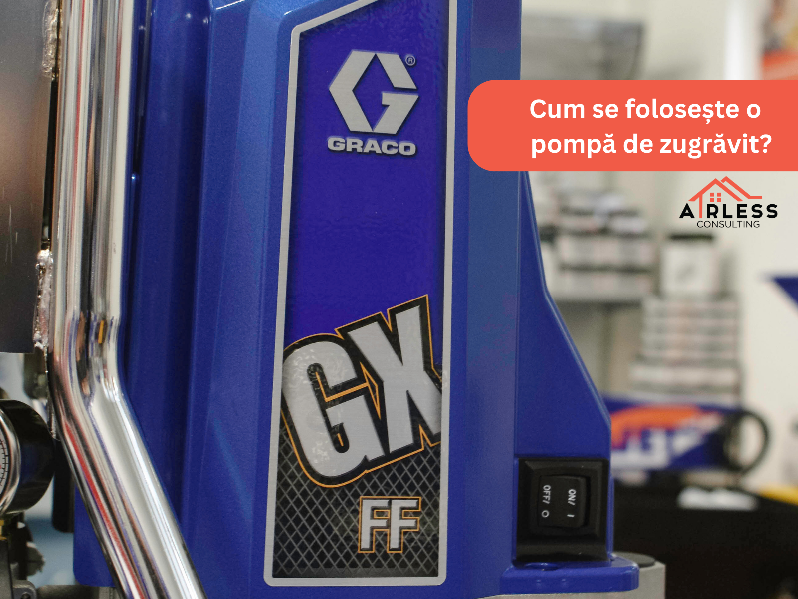 Cum se foloseste o pompa de zugravit?