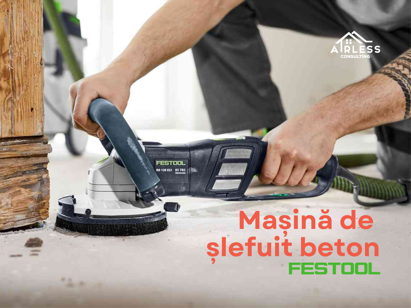 Masina de slefuit Festool. Isi merita banii?