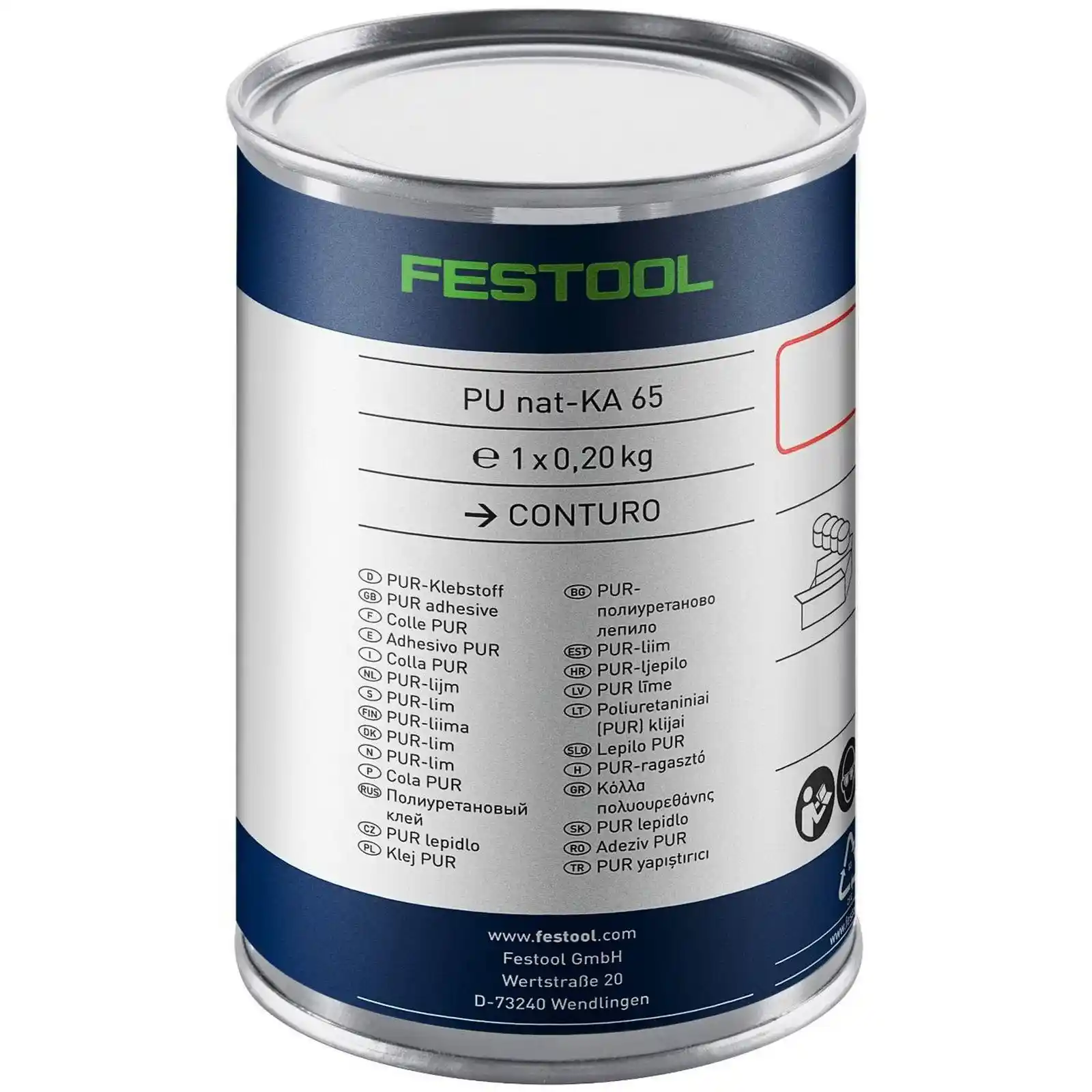 Adeziv PU natur PU NAT-KA 65/4, Festool [2]