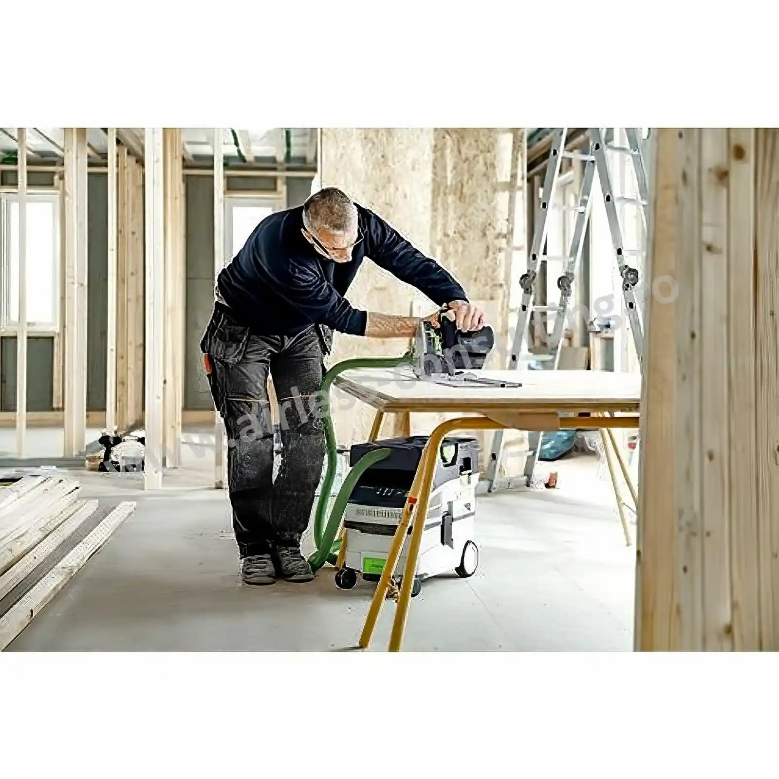 Aspirator mobil cu acumulator CLEANTEC CTMC MIDI I-Basic Festool [5]