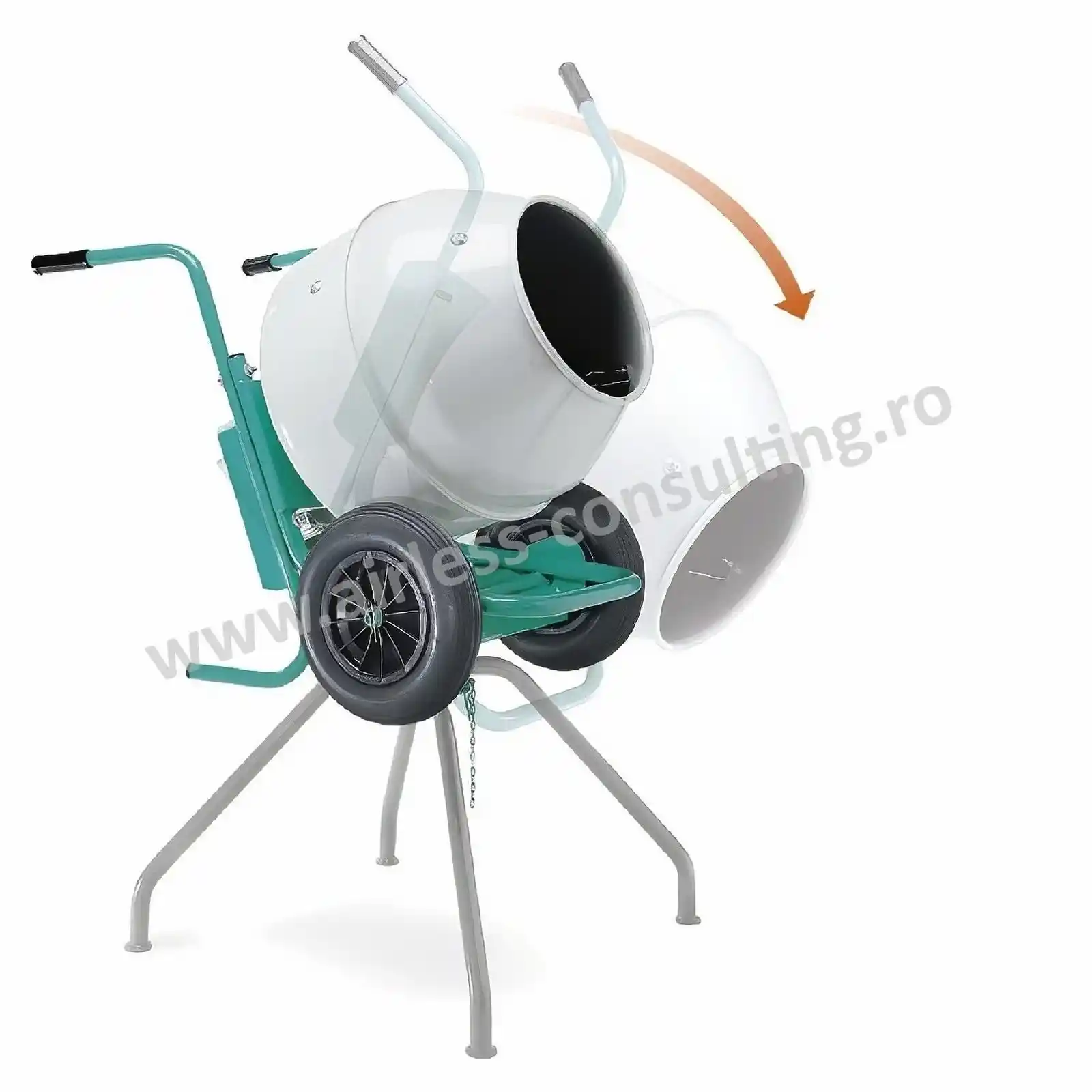 Betoniera profesionala, Rollbeta 130, IMER, 230V, 0.3 kW [3]
