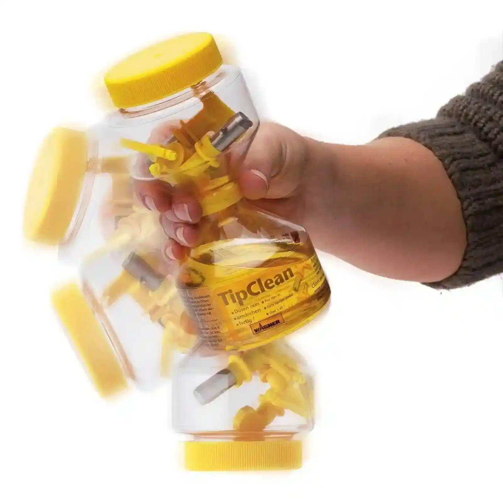Clepsidra TipClean 200ml cu rezerva pentru depozitarea, intretinerea duzelor [4]