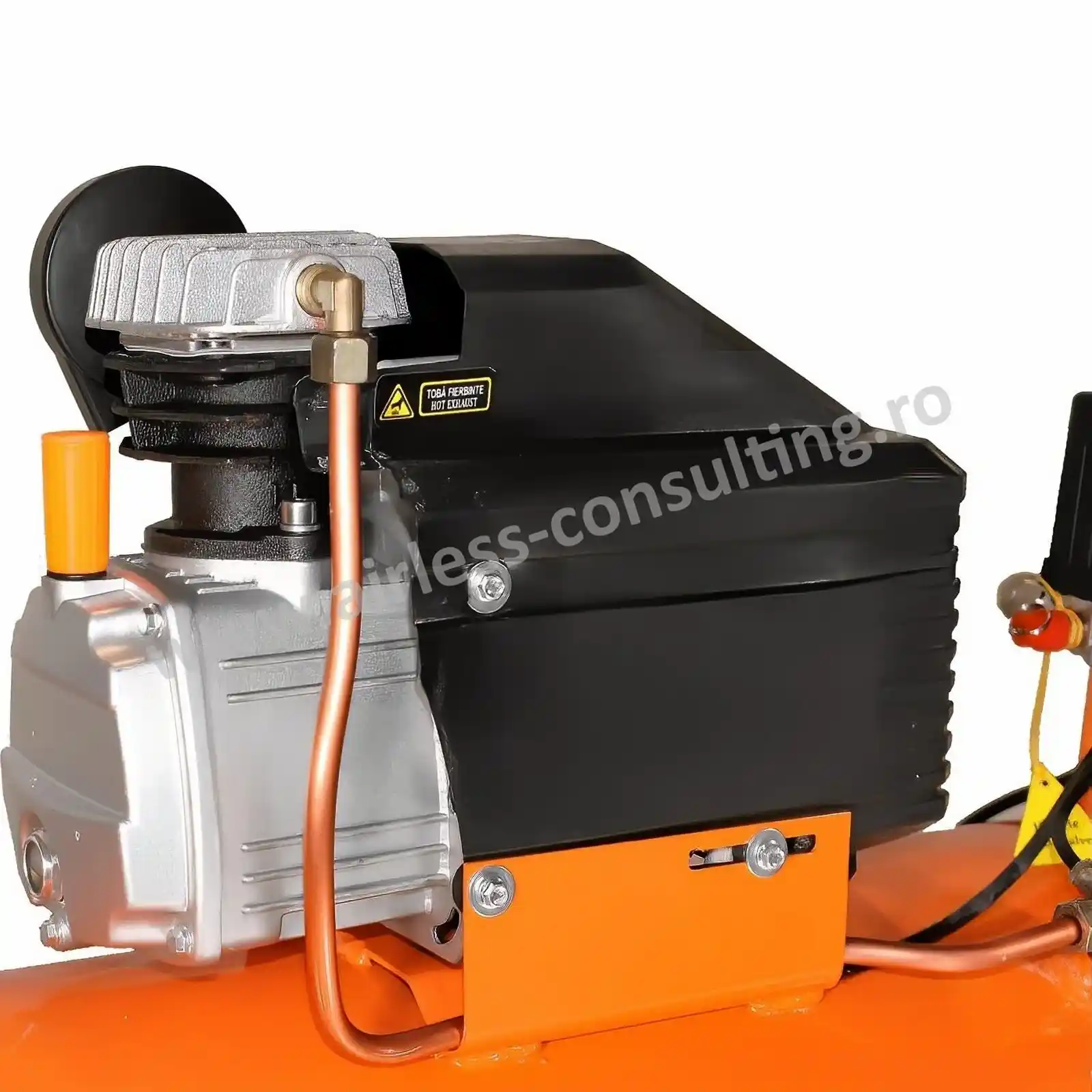 Compresor aer cu piston, SF020 100, cu ulei, debit aer 187 l/min, 8 bar, 230V [4]