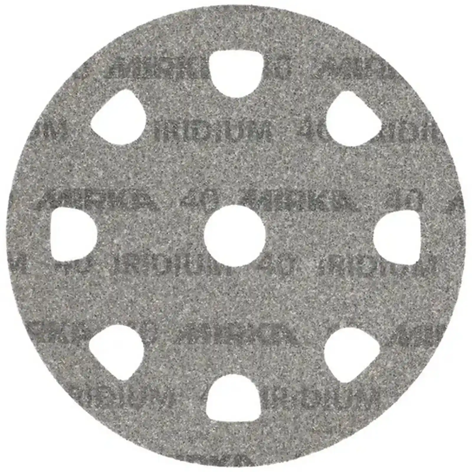 Disc abraziv IRIDIUM, 225mm, Grip 9H Styro, P80, 25 buc/pachet, Mirka [2]