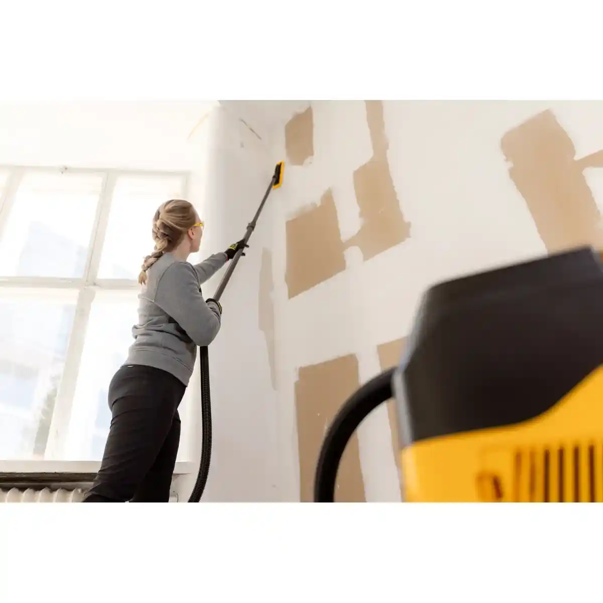 Foi abrazive Mirka, P180, Abranet Yellow, 80 × 230 mm, Medium, pentru slefuire curata si eficienta, 20 de buc/set [3]