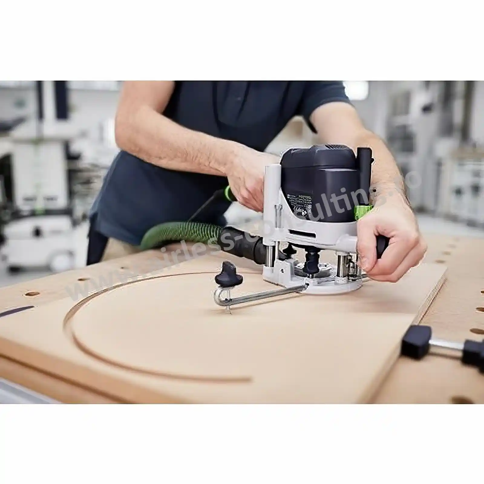 Dispozitiv pentru taierea cercurilor si razelor pe suprafete si muchii SZ-OF 1010 Festool [5]