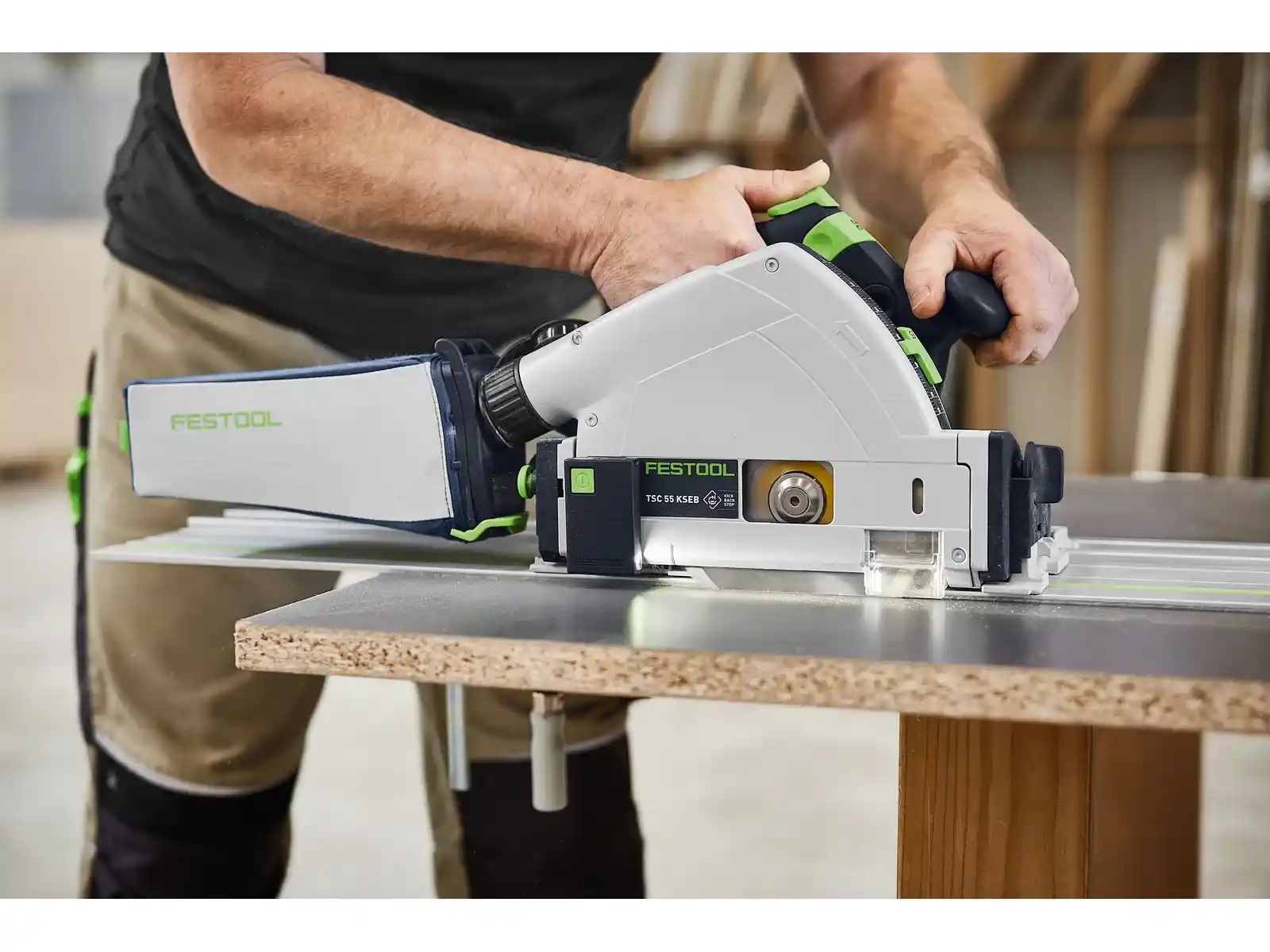 Ferastrau circular , cu acumulator TSC 55 KSEB-Basic-FS, Festool [8]