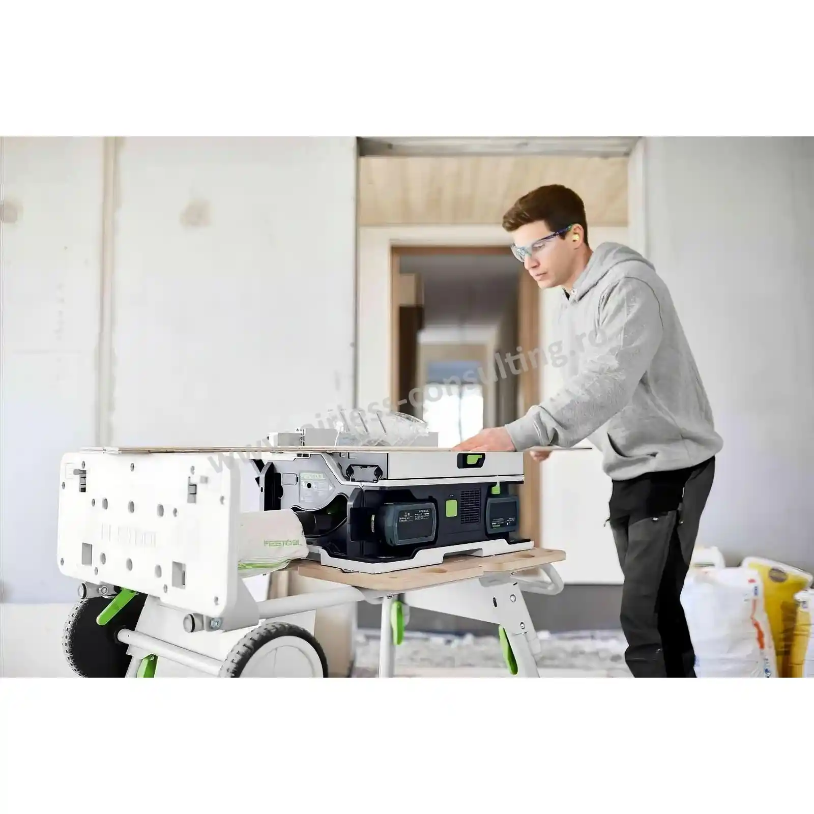 Ferastrau circular cu masa, cu acumulator CSC SYS 50 EB-Basic-Set Festool [3]