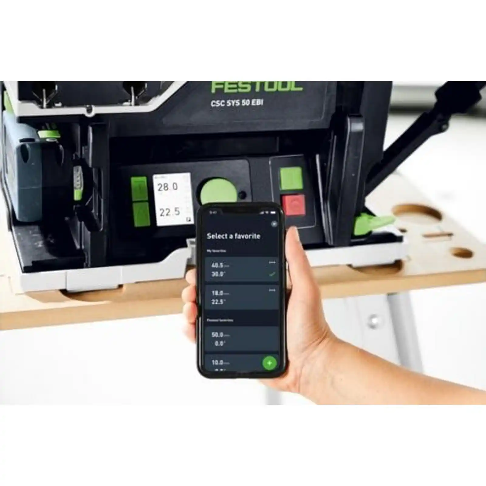 Ferastrau circular cu masa, cu acumulator CSC SYS 50 EB-Basic-Set Festool [27]