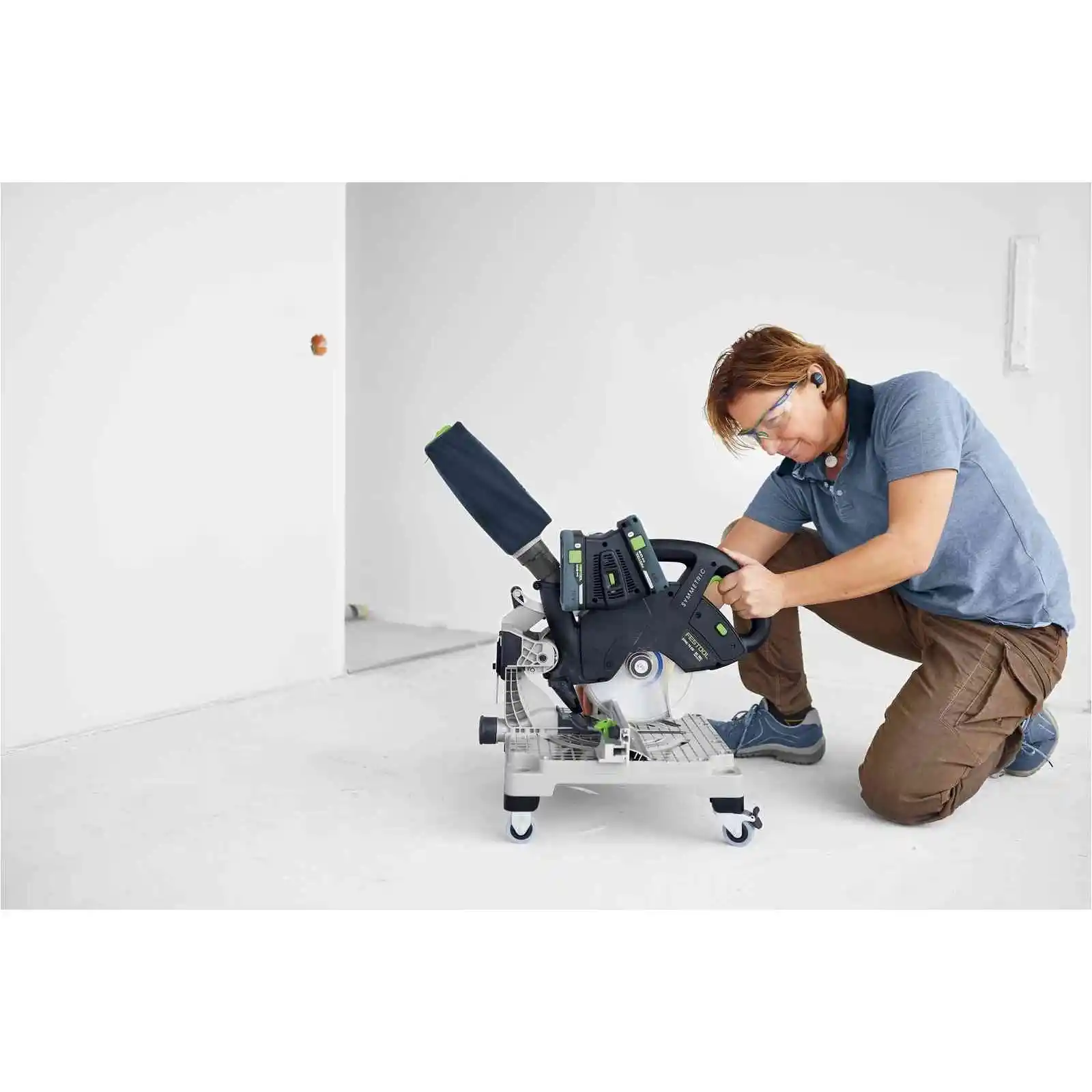 Ferastrau circular stationar cu acumulatori SYMMETRIC SYMC 70 EB-Basic Festool [3]