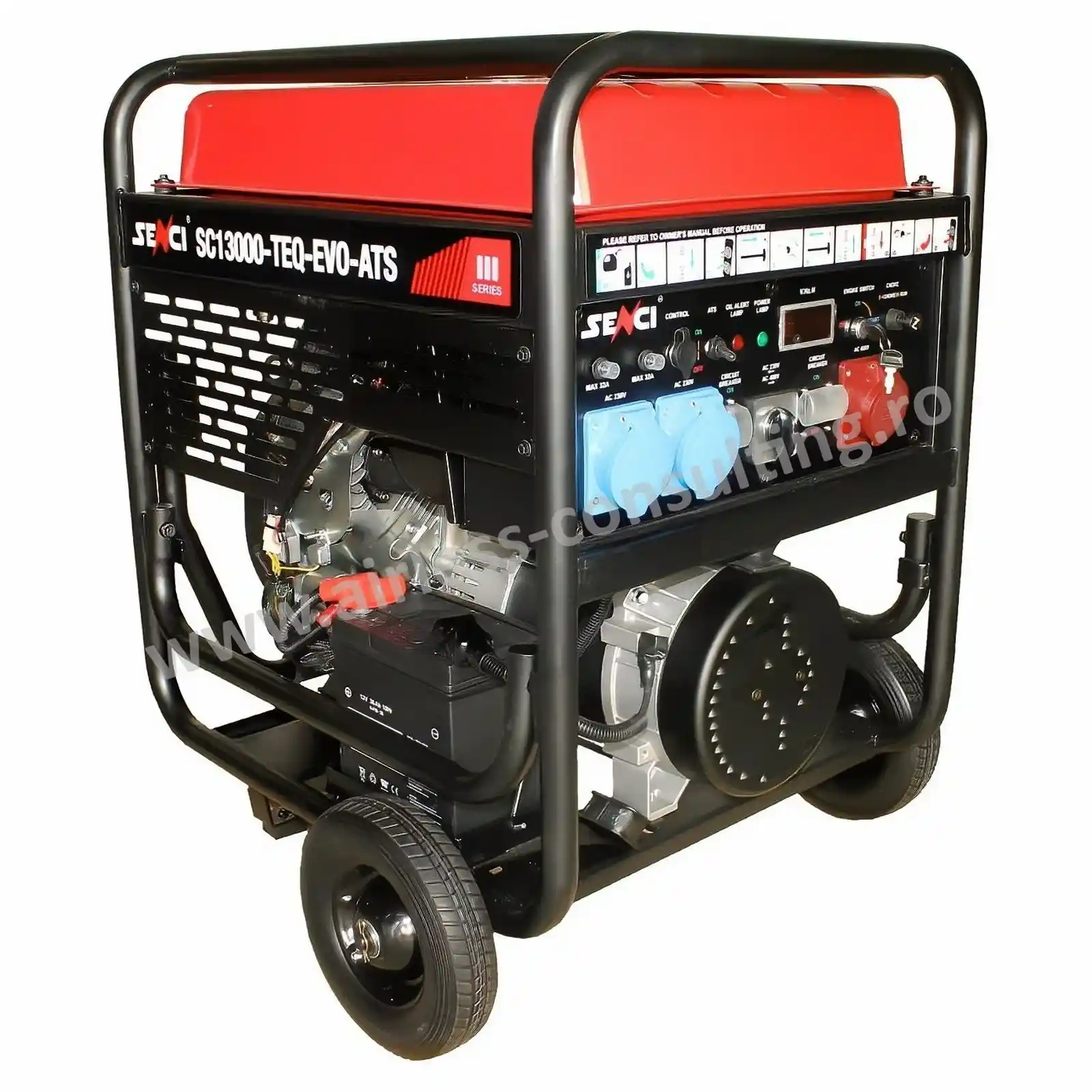 Generator de curent pe benzina, SC 13000TEQ ATS EVO, 11 kW, 400V [2]